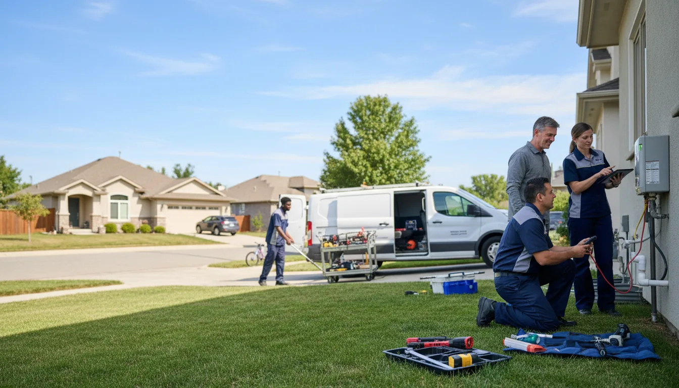 Tankless water heater service in Dimock, PA